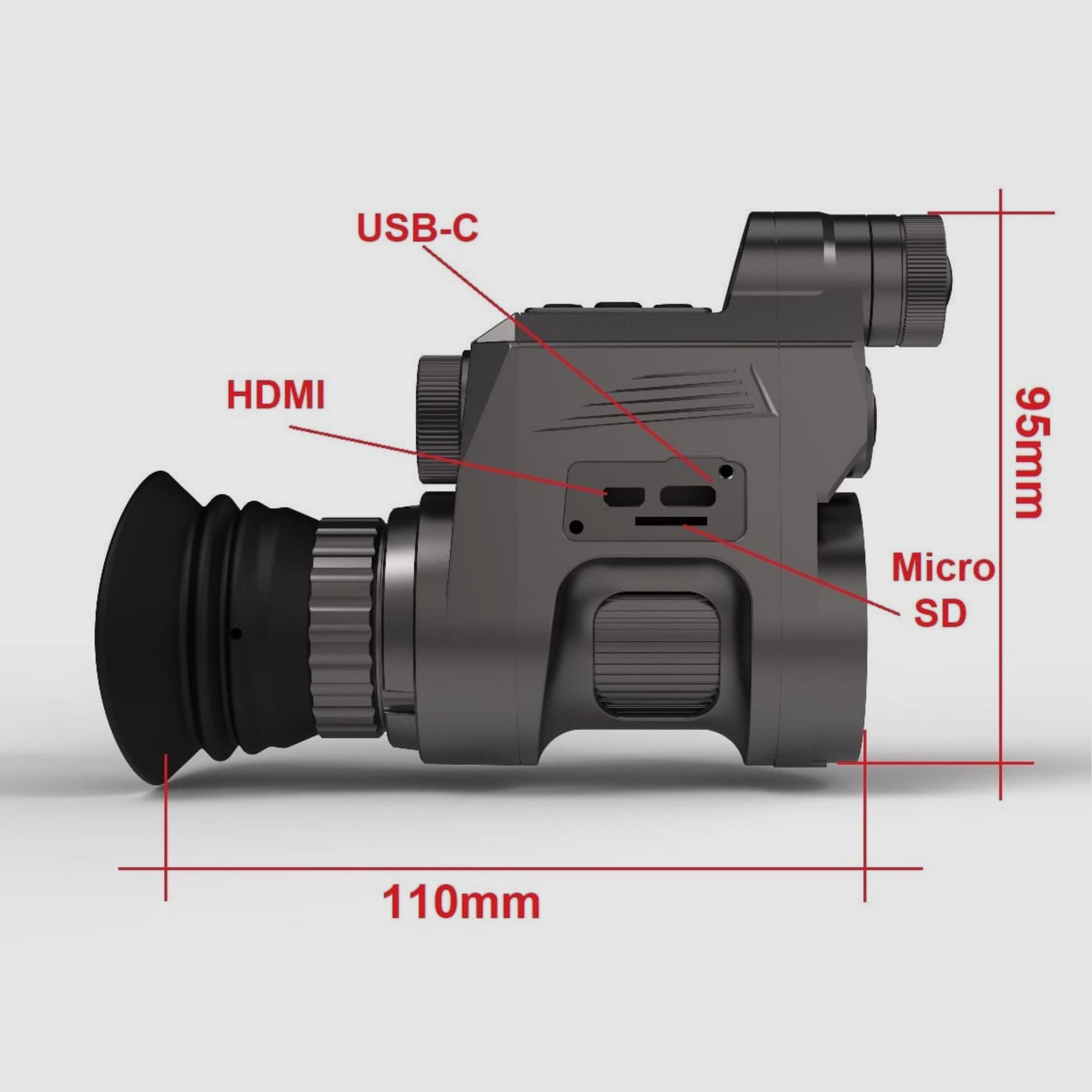 Sytong HT 66 Wersja niemiecka 850nm 16 mm soczewka w zestawie z adapterem 45mm