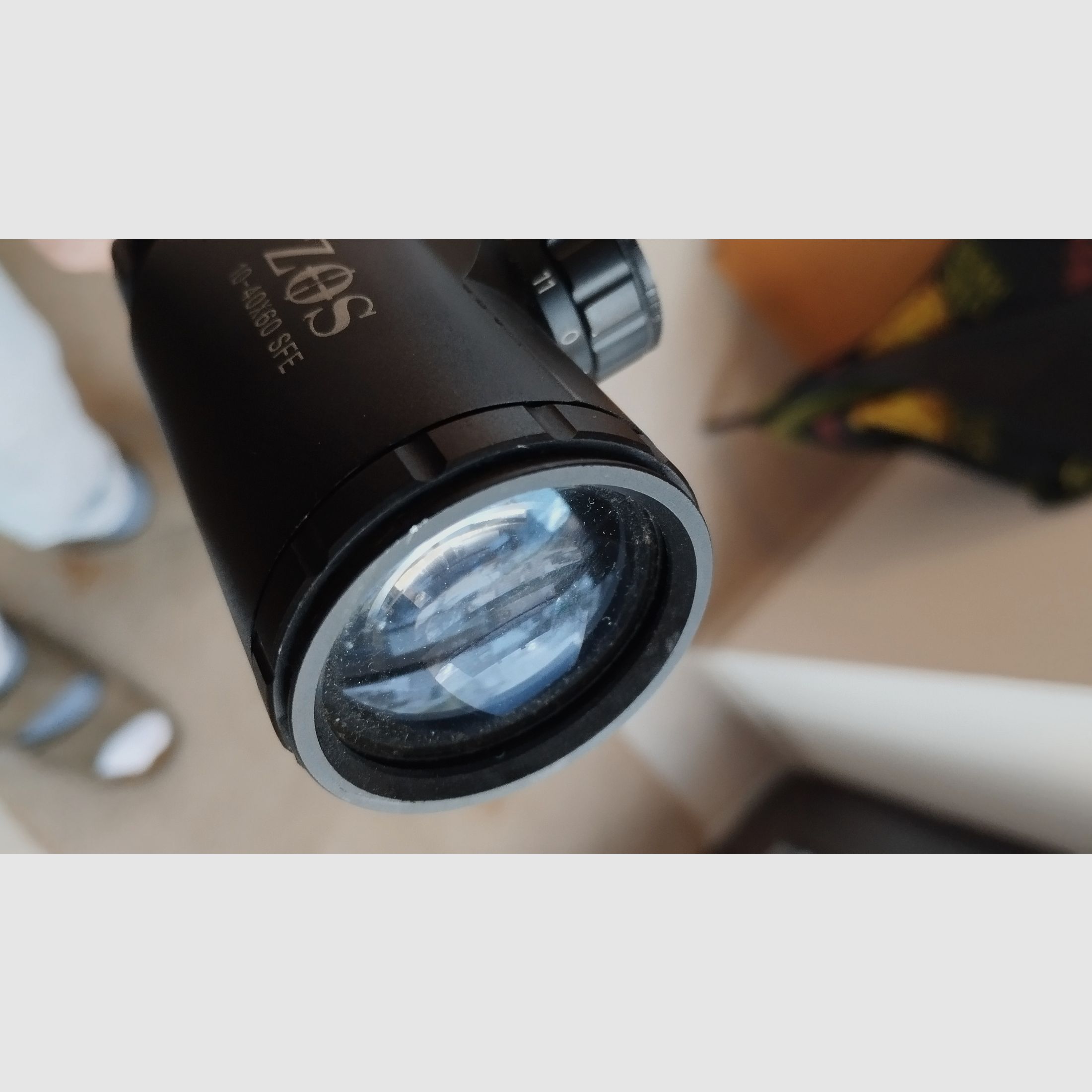 ZOS riflescope 10-40x60 SFE