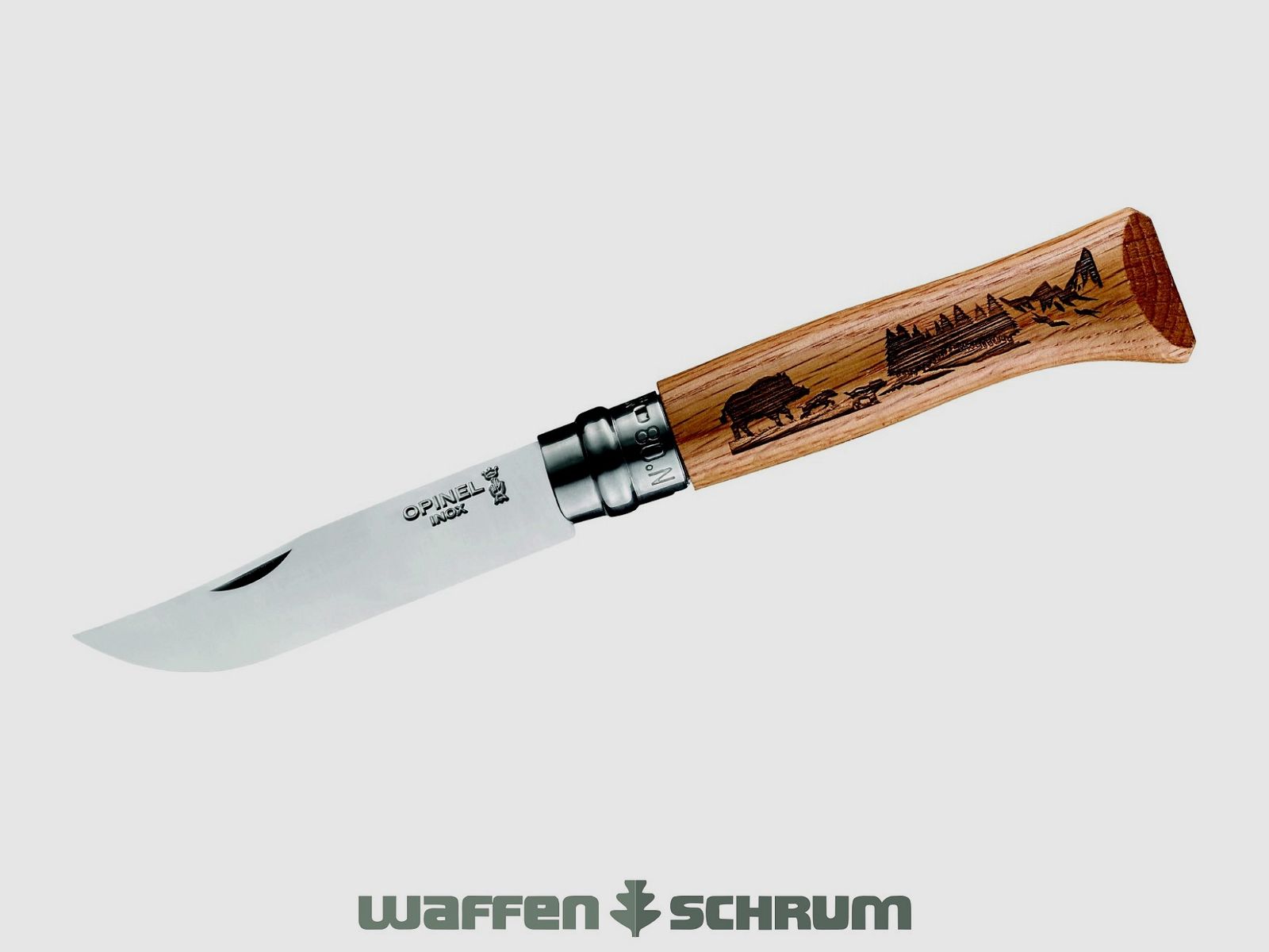 Opinel Opinel-Messer Animalia rostfrei Boar