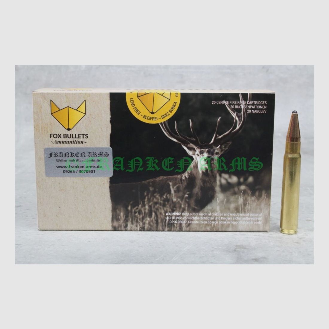 FOX Bullets Classic Hunter 9,3x62 220gr. 14,2g 20 Stück Staffelpreise