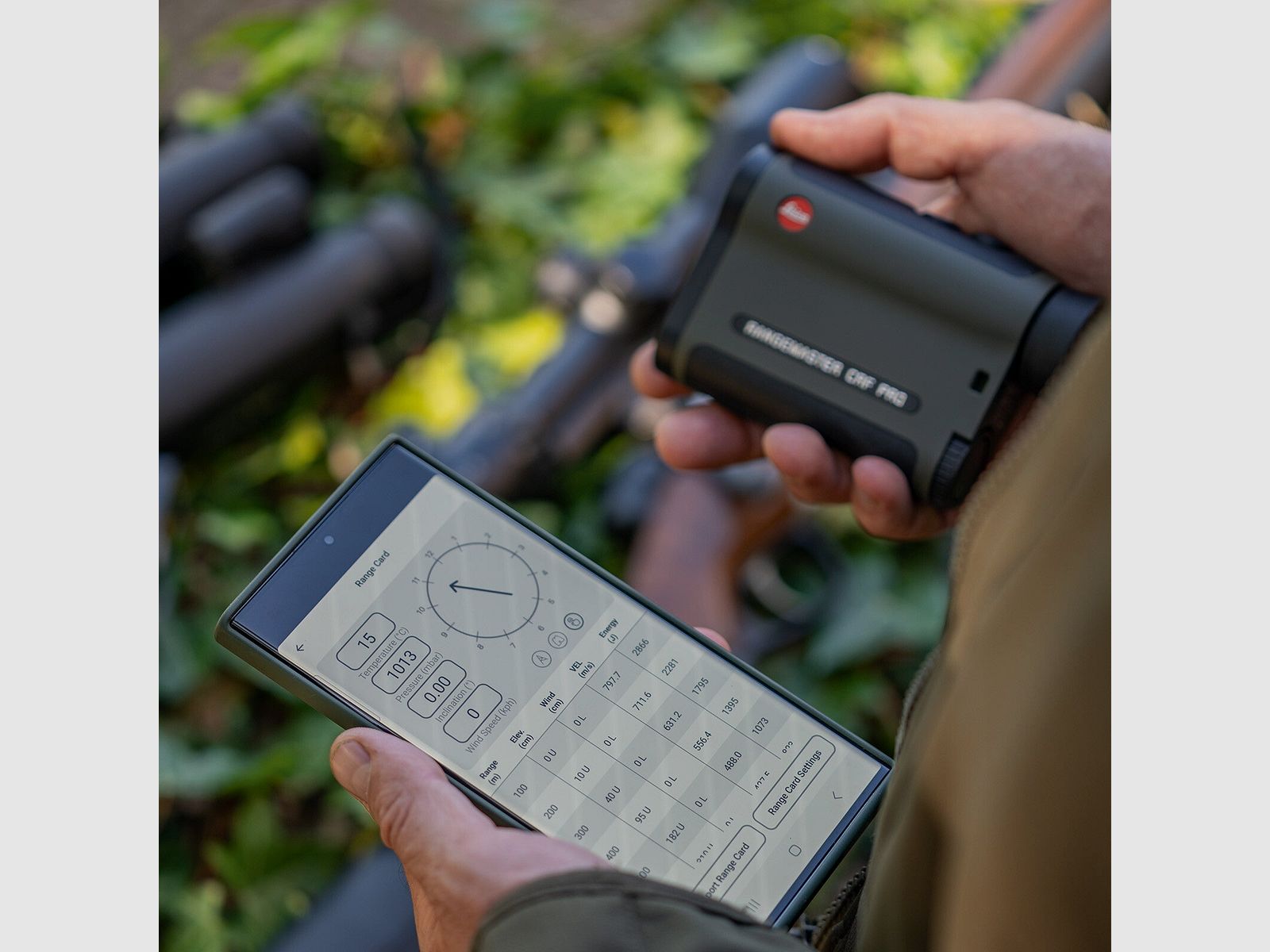 LEICA Rangemaster CRF PRO oliv