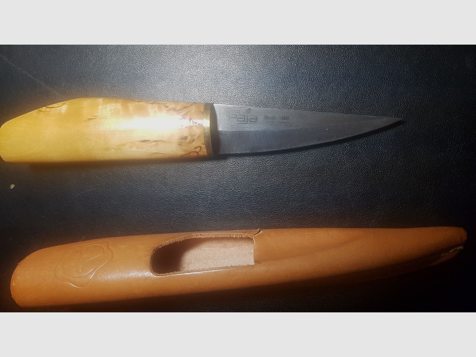 Sammlermesser, Schnitzmesser, Finnland, Paja 700, neuwertig