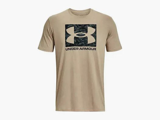 Under Armour T-Shirt ABC Camo Boxed Logo - Czarny / S Męski