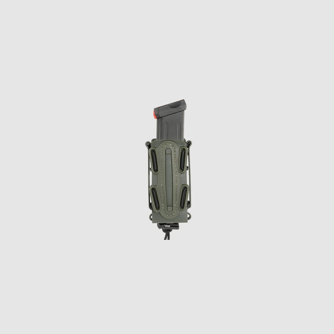 Soft Shell Pistol Mag Pouch with MOLLE Clip - Olive [TMC]