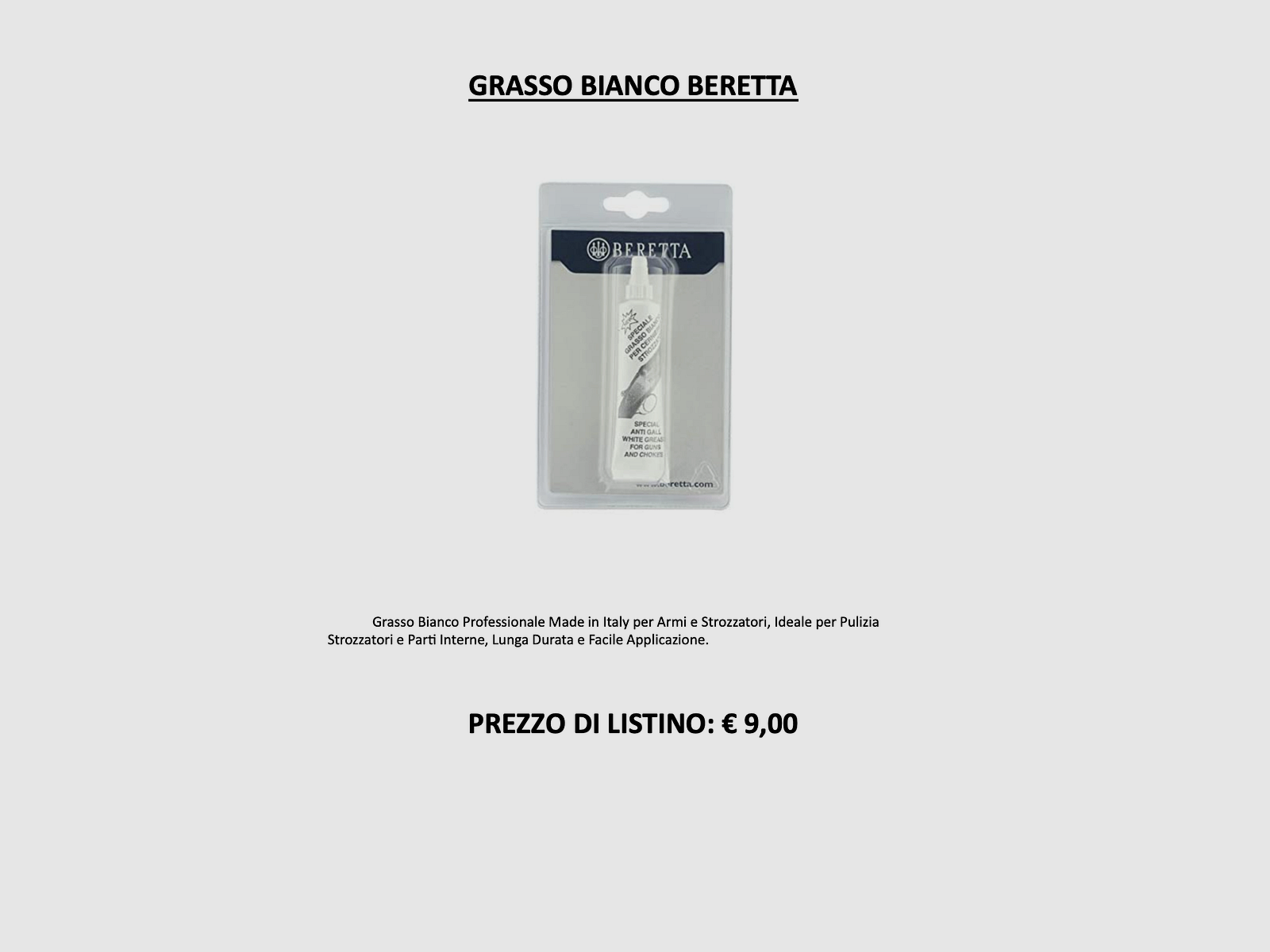 Beretta – GRASSO BIANCO, Bild 3 von 3