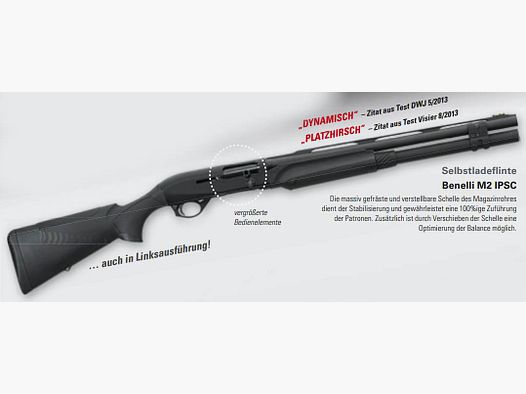 Benelli M2 IPSC, kal. 12/76 semi-automatisch geweer