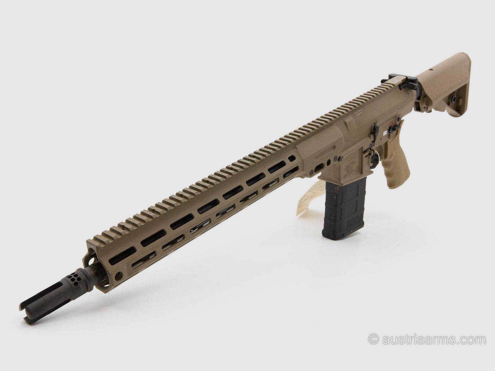 LMT Defense 7.62mm ZF STGW 20 Reference Rifle, .308 Win., 16", FDE, image 5 of 5