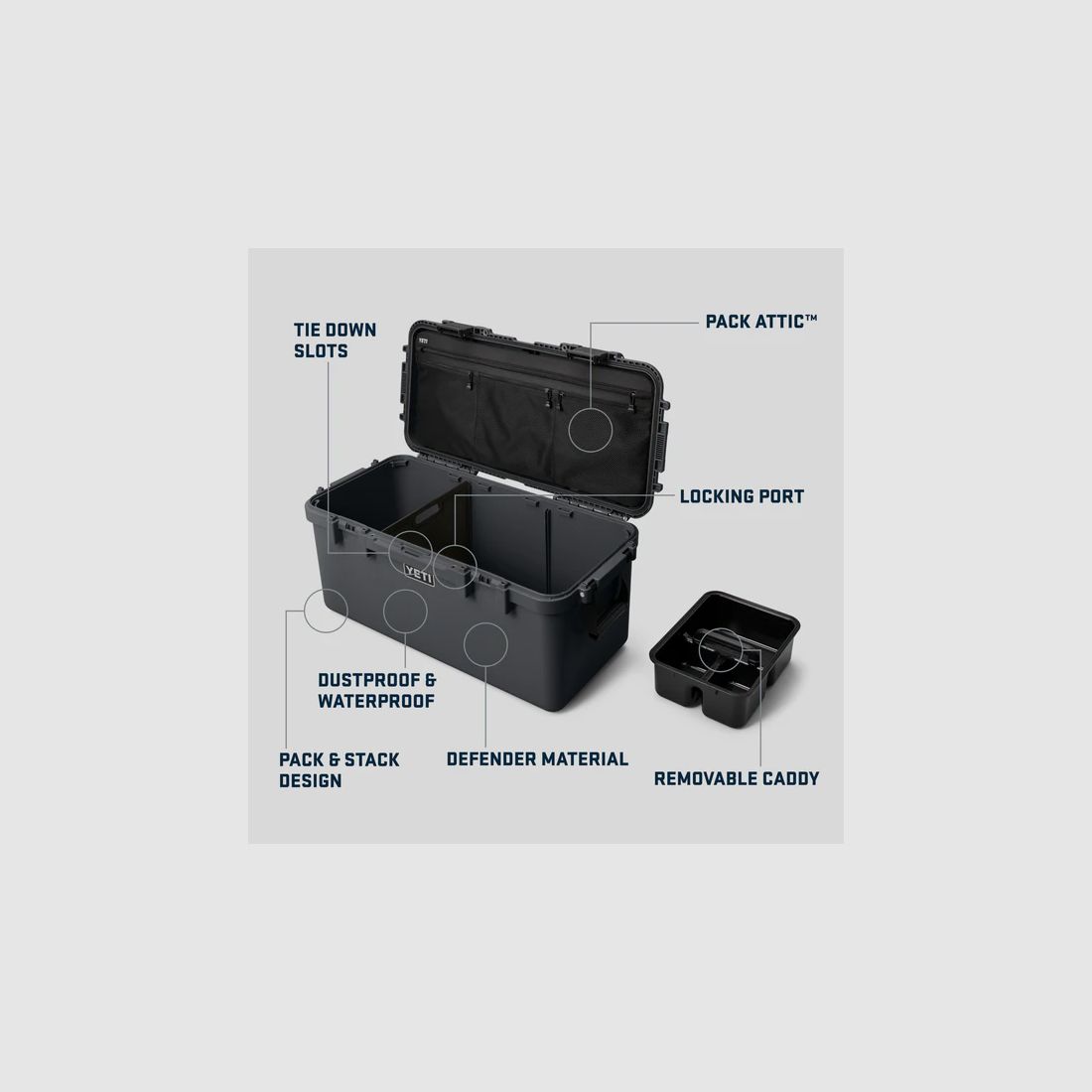 LOADOUT GOBOX 60 Uitrustingskoffer Yeti, afbeelding 9 van 9