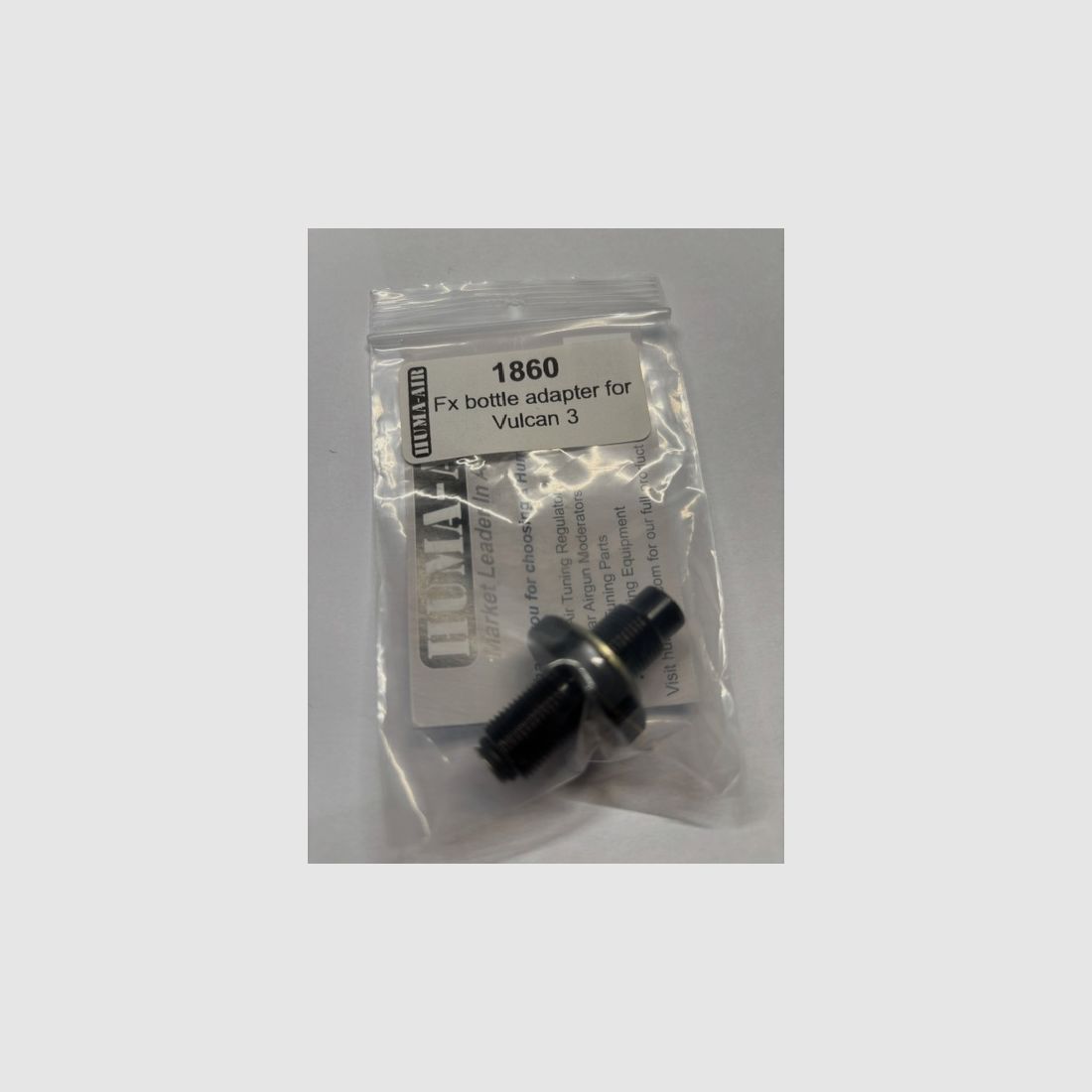 HUMA-Air FX Airguns Bottle Adapter for AEA HP / SF Series & HP Max Mk1 – NEW & OVP, image 4 of 4