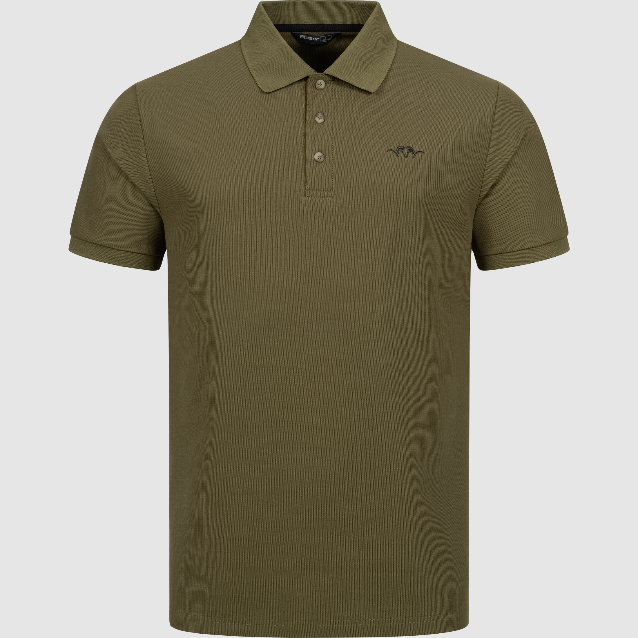 Herren Solid 25 Polo Shirt Dunkel Oliv XXL