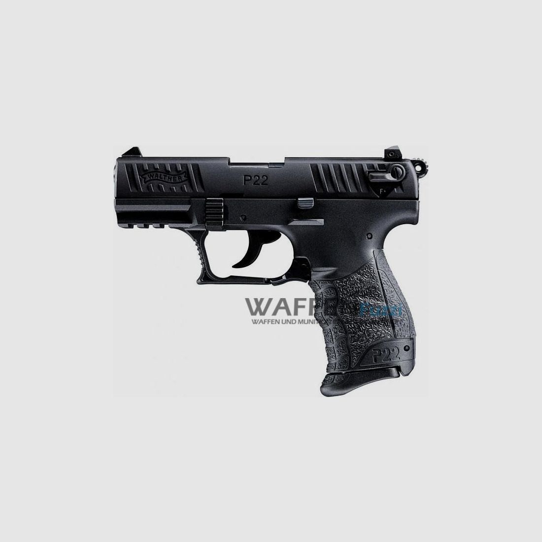 Walther P22Q Schreckschusswaffe 9mm brüniert