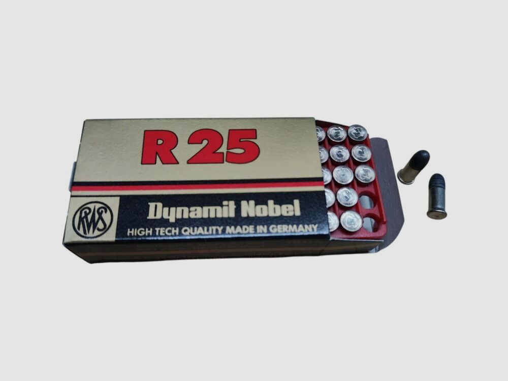RWS .22 Short R25 Dynamit Nobel 29grs / 1,9g