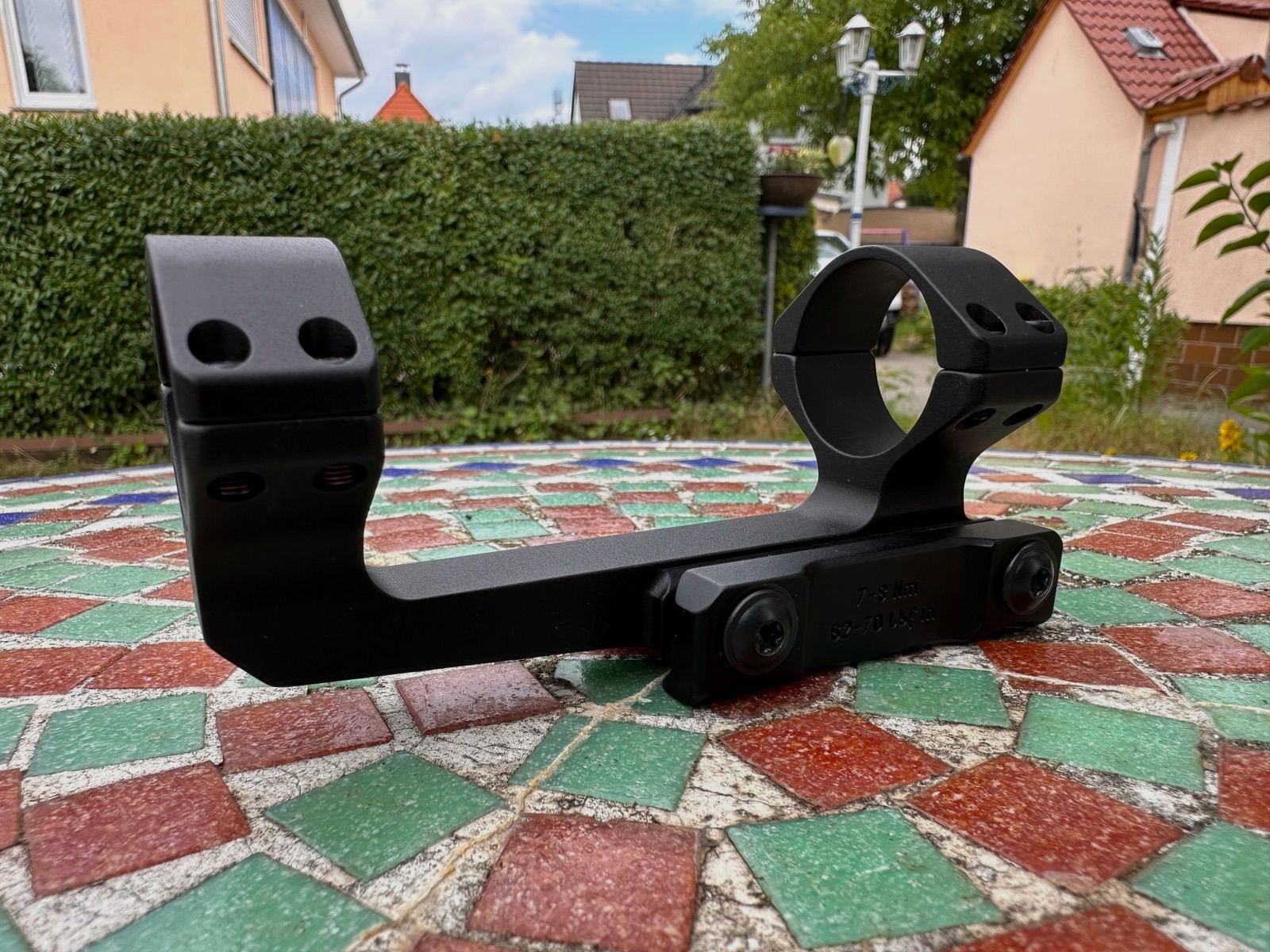 Eratac-Zielfernrohr-Montage 30mm Ringe  - sehr leicht für AR15/AR10 Picatinny Neuwertig!!! T3023-0022