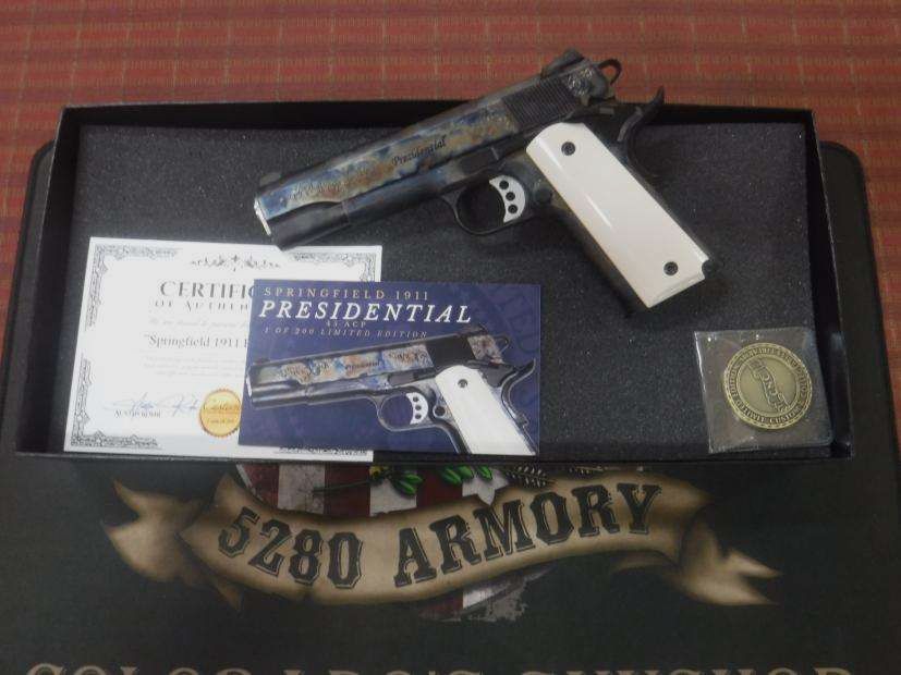 Springfield Pistole 1911 Presidential Kal.45 ACP, Bild 5 von 5