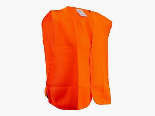 Gilet de traque orange haute visibilité - Gilet de traque