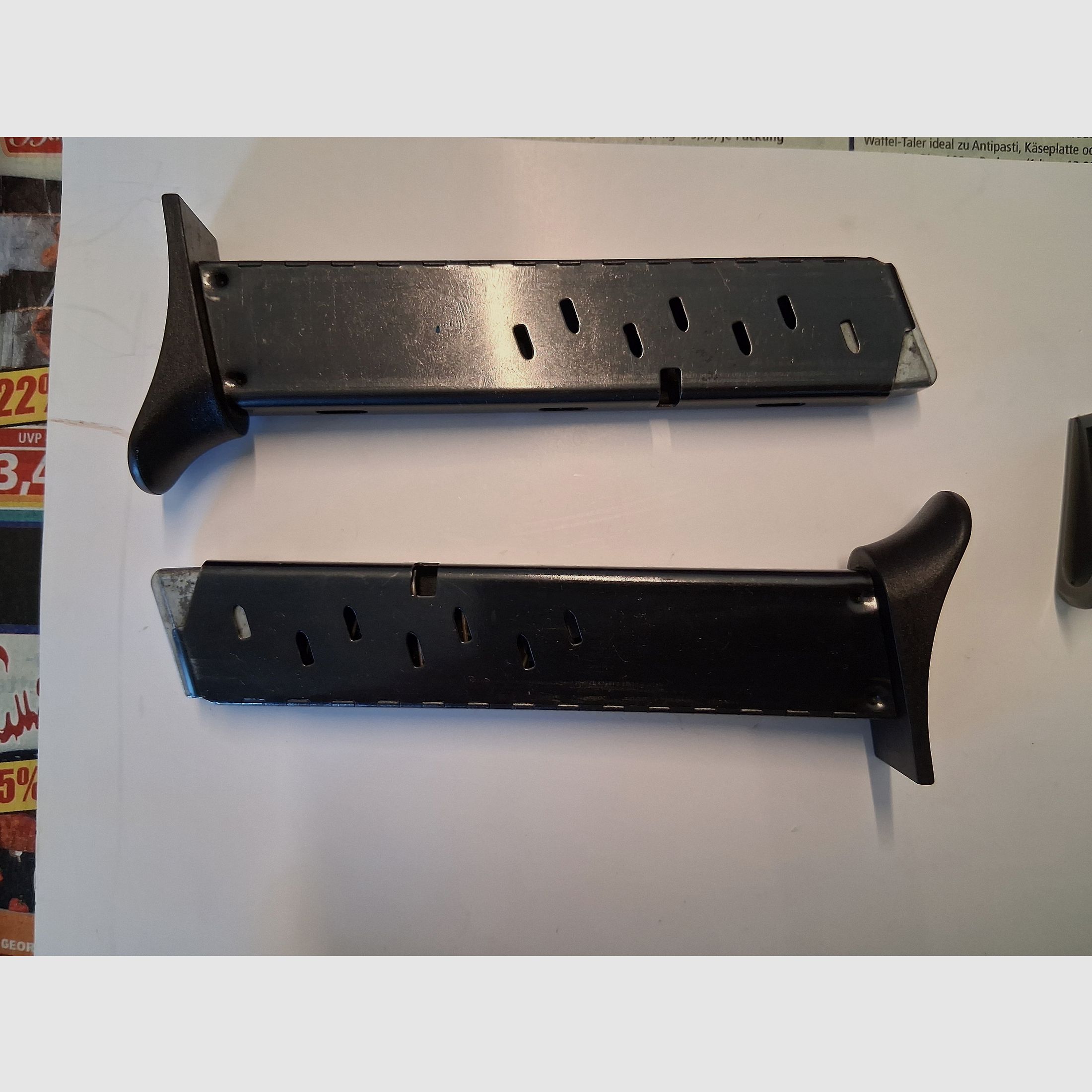 2 Magazine für Colt / Reck Double Eagle  Kal. 9 mm P.A.K.