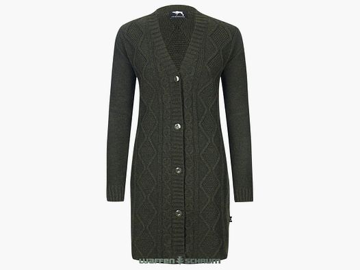 Hunting dog knitted coat Krumau green