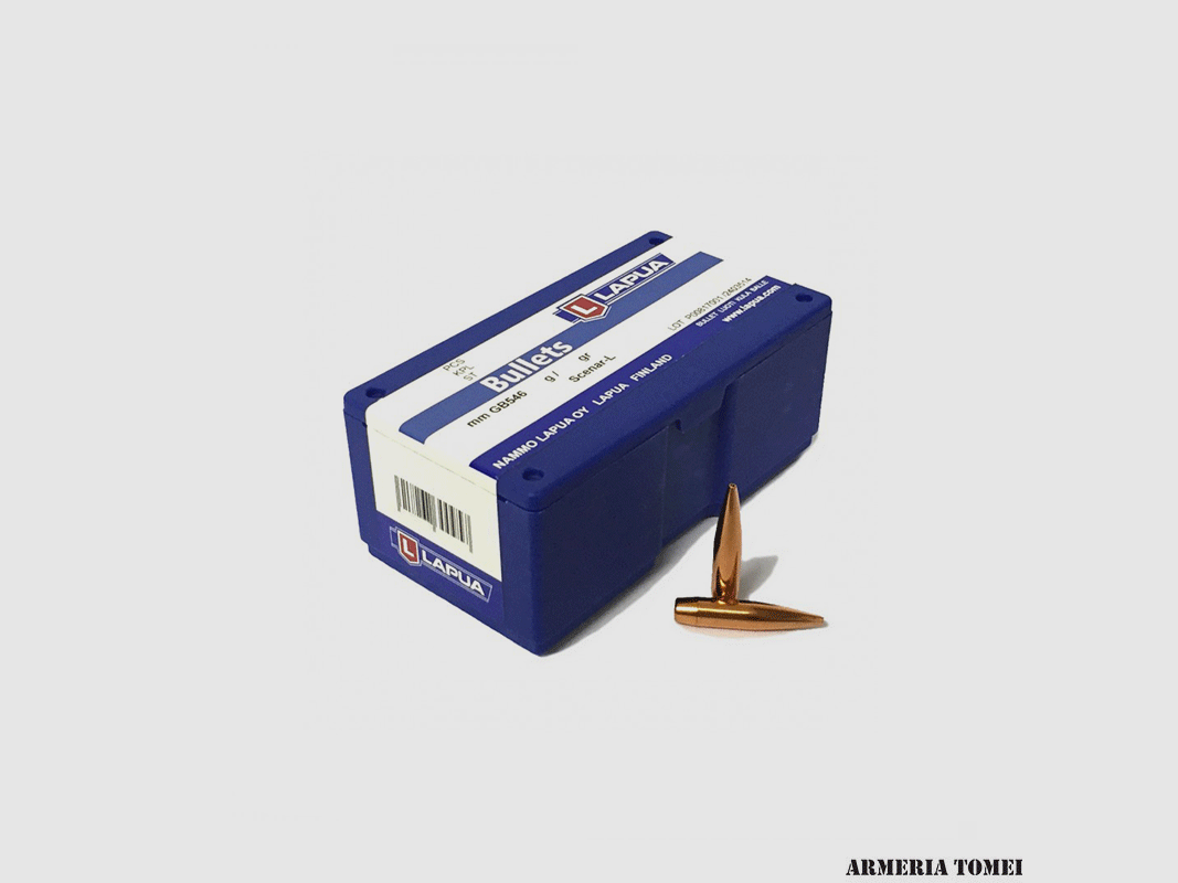 PALLE – LAPUA – .30 GB432 12,0g | 185gr (7.83mm/.308) OTM SCENAR (100pz), immagine 1 di 2