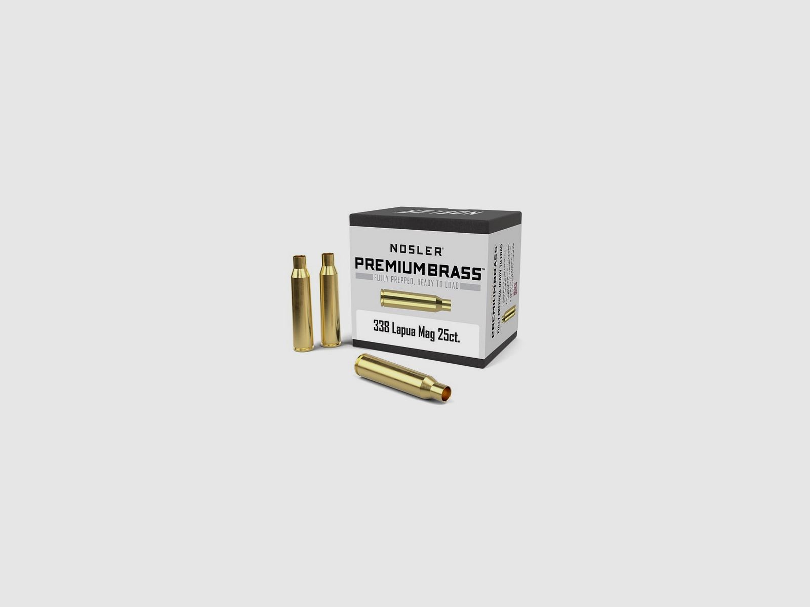 NOSLER CUSTOM CARTUCHOS CAL. 338 LAPUA 25PZ., imagen 2 de 2