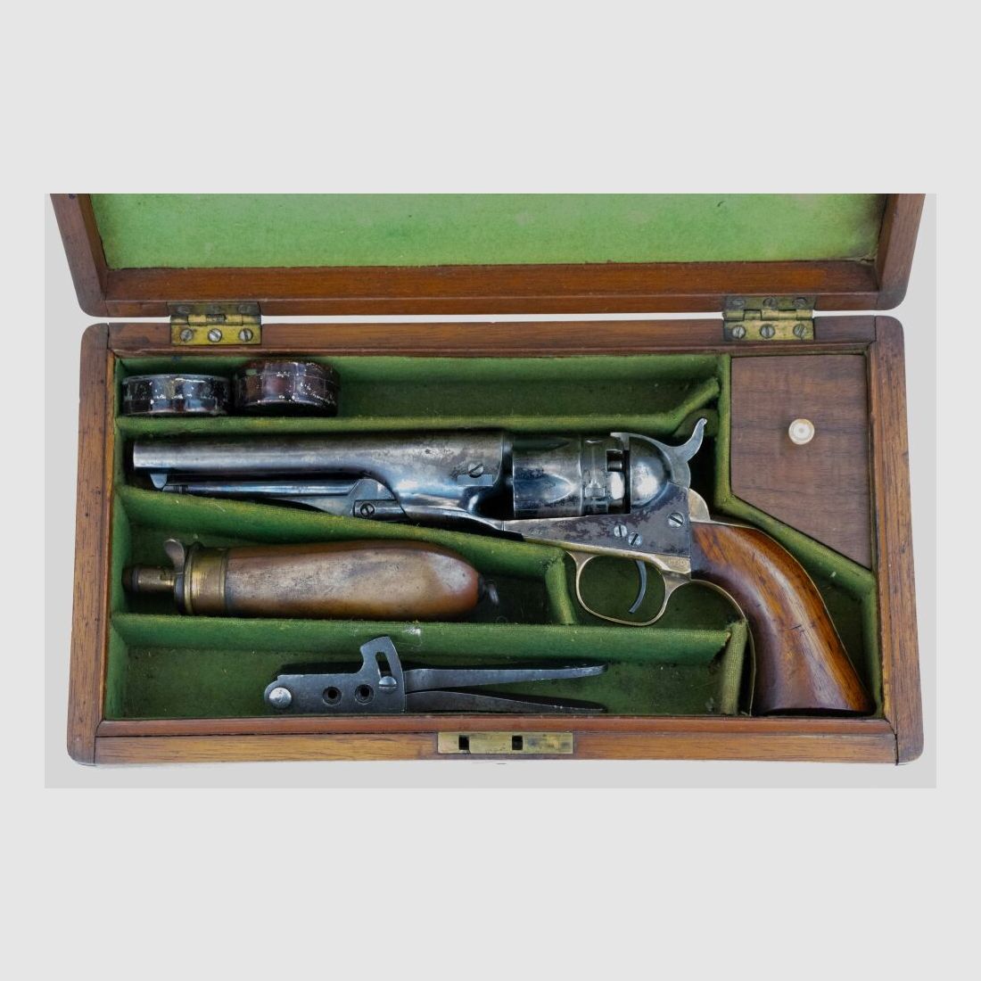 Colt Model 1862 Police von 1863 in Holzschatulle