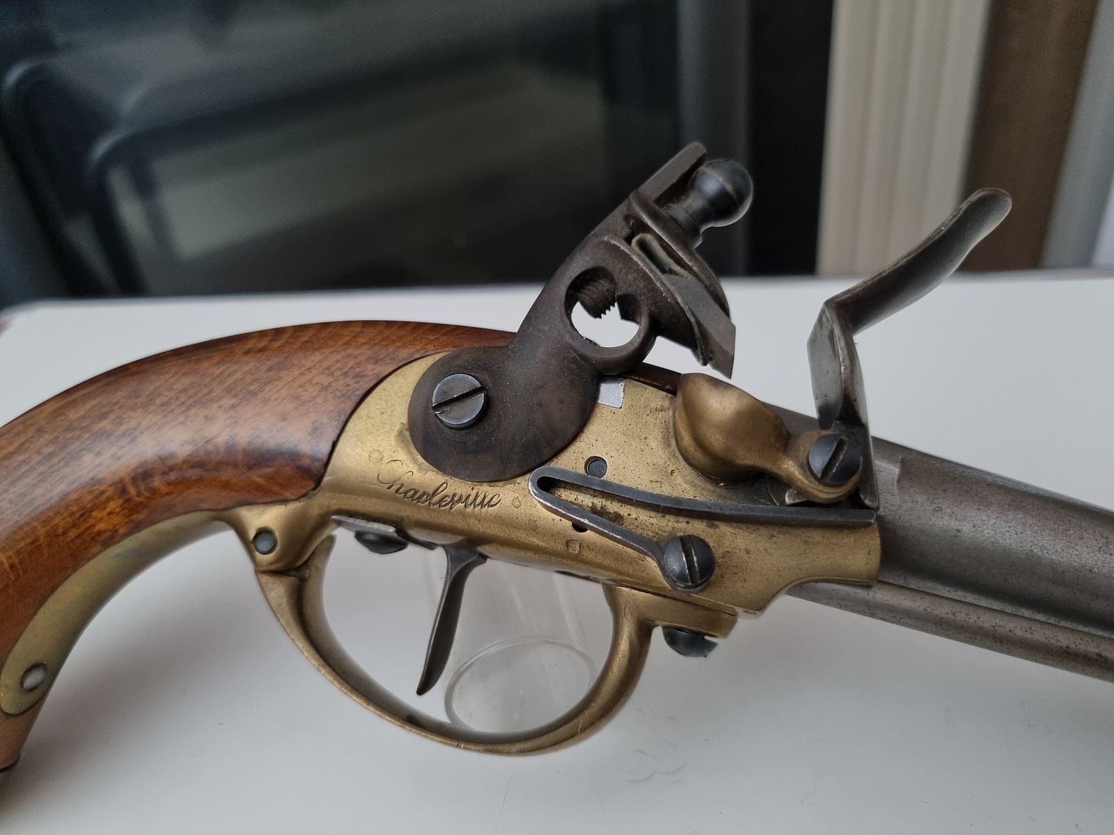 Armi San Marco Charleville 1777 Steinschlosspistole im Kaliber .69