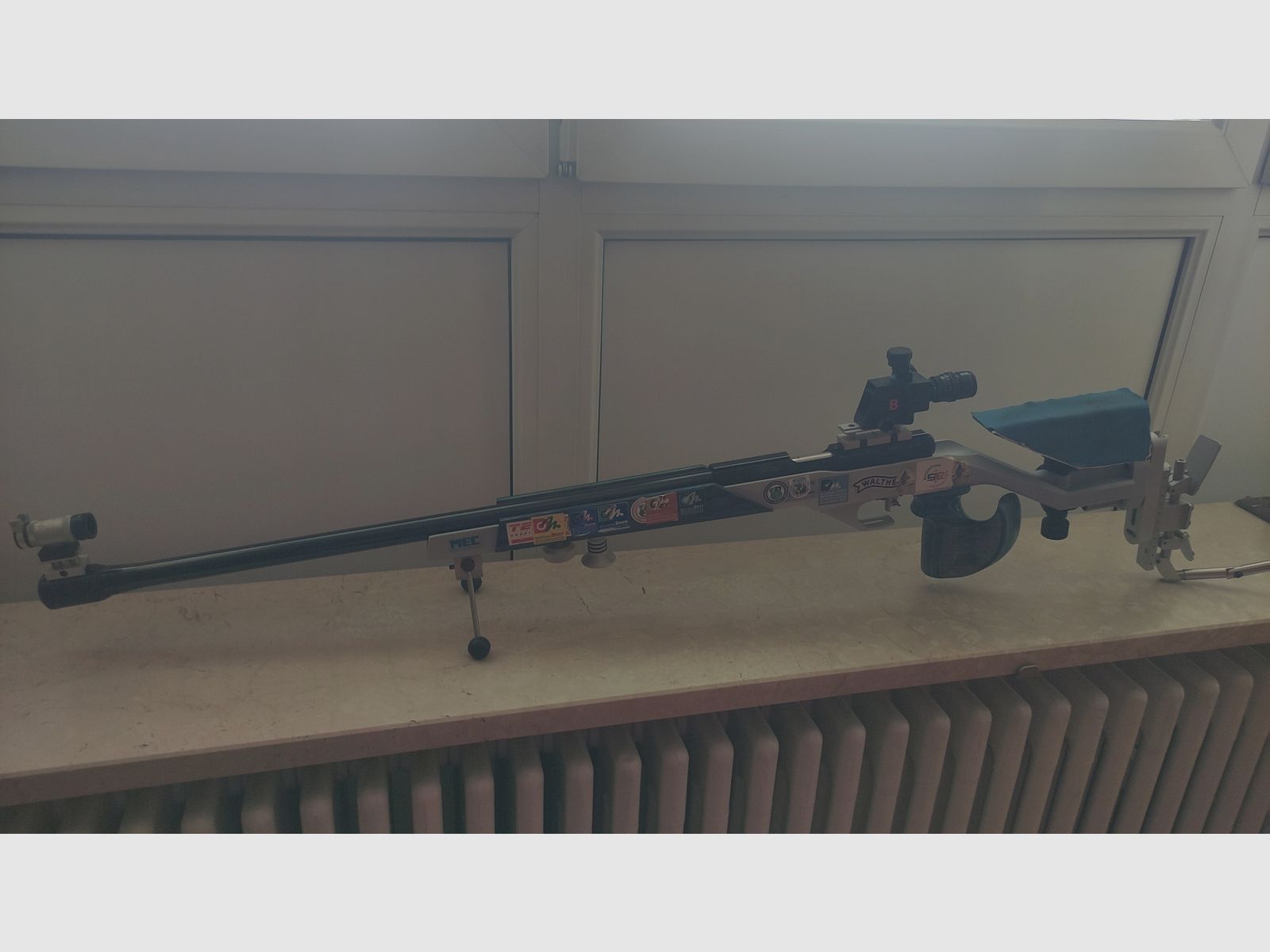 Walther KK 200 Super Match gebraucht mit umfangreichem Zubehör