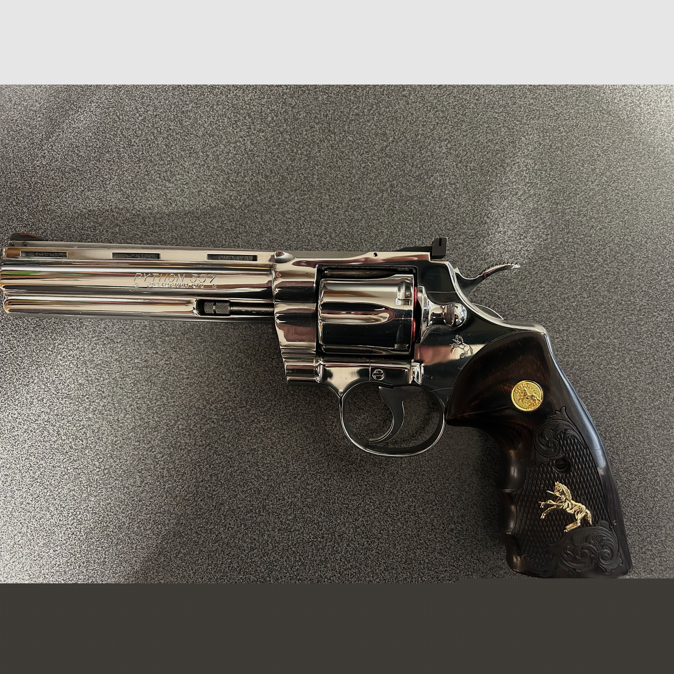 Colt Python 6“ acero inoxidable 357