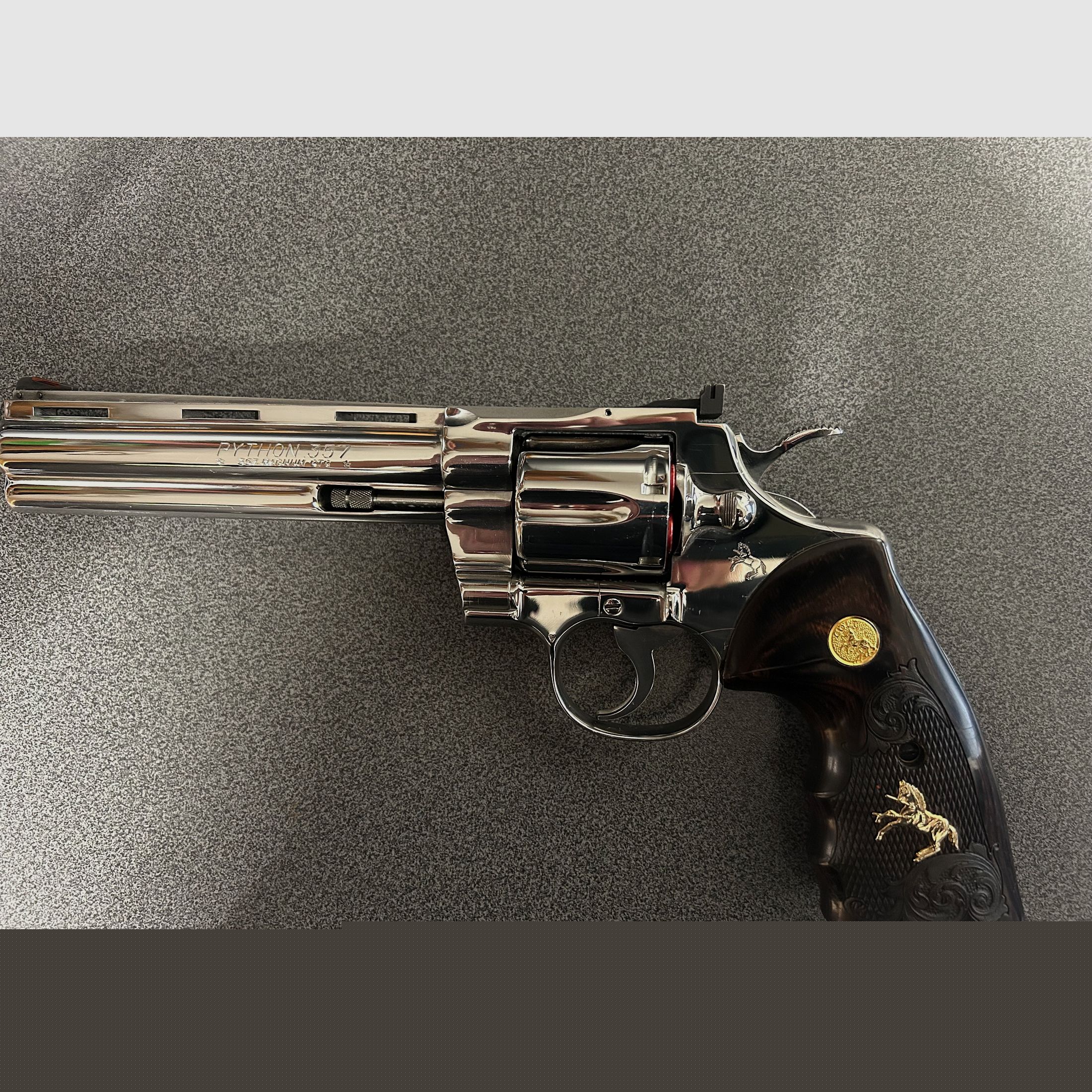 Colt Python 6“ Edelstahl 357