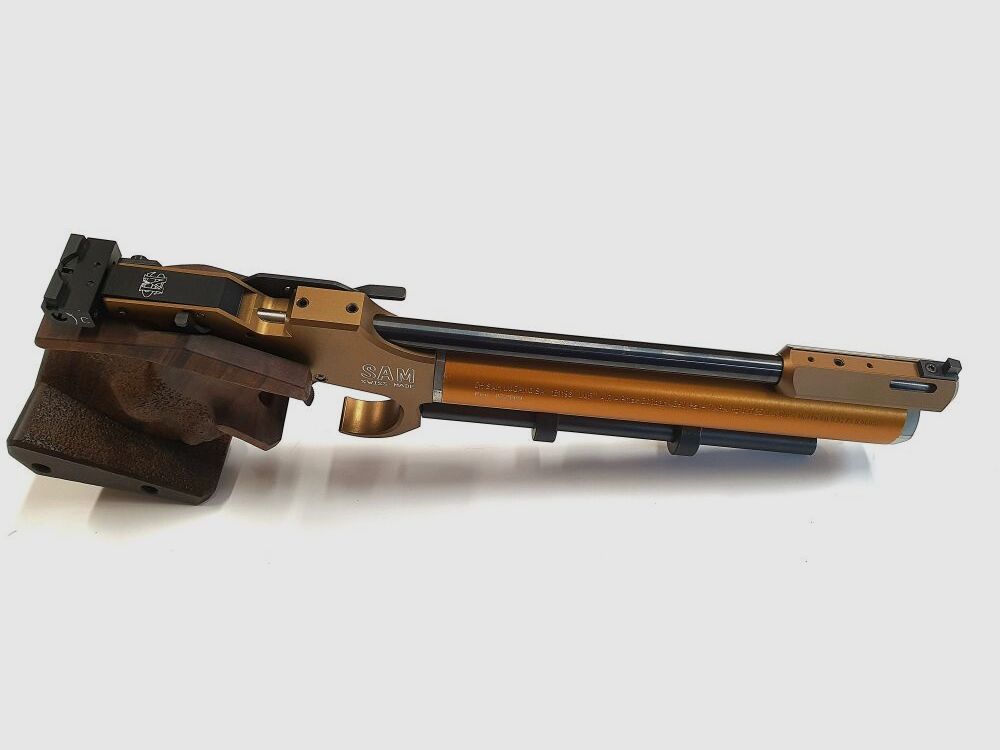 Anschütz Pressdruckpistole SAM M10 Gold-Edition