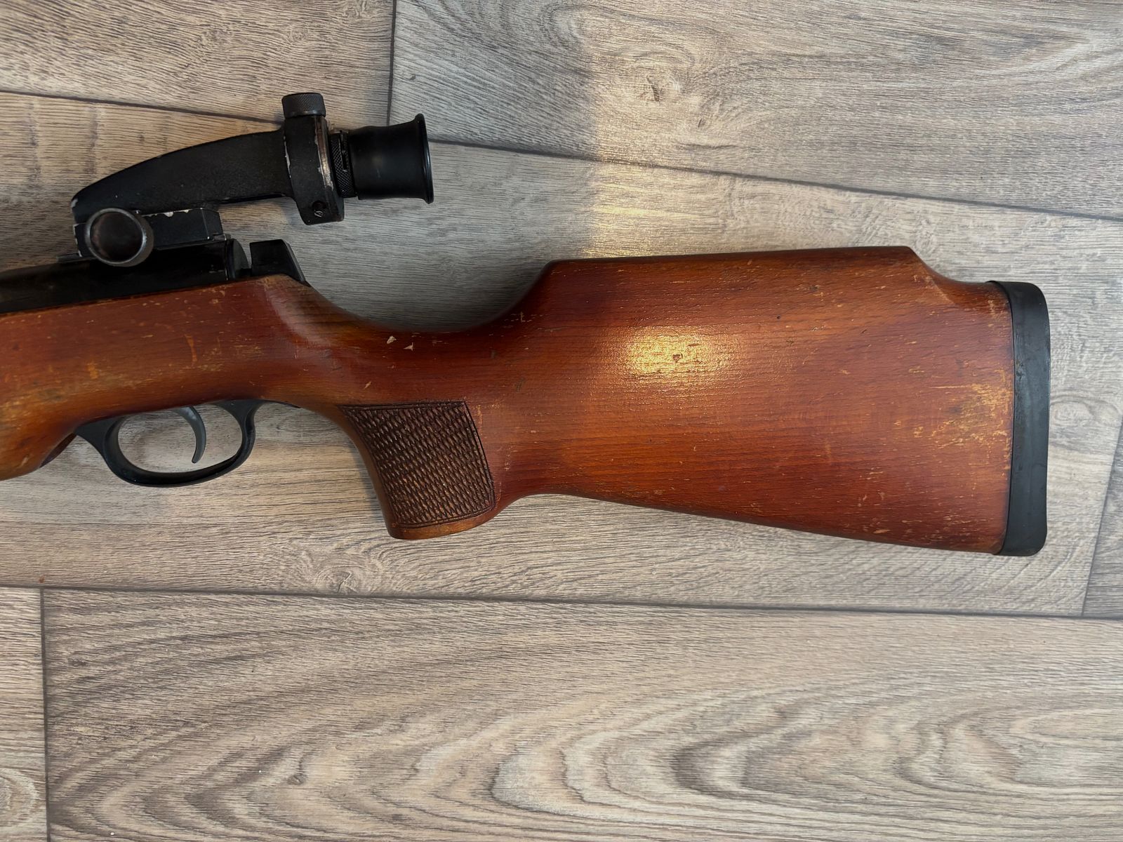 Haenel 311 Match-Luftgewehr inkl. Diopter & Ersatzschaft – funktionsfähig –