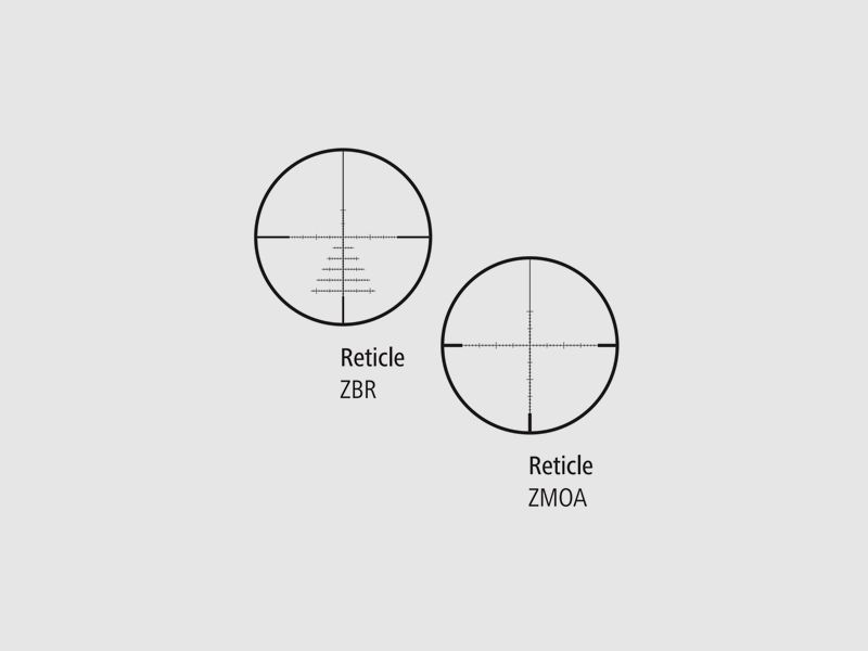 ZEISS Zielfernrohr 3-18x50 Conquest V6 (30mm) Abs. ZBR-2/ZMOA-2  ASV Höhe