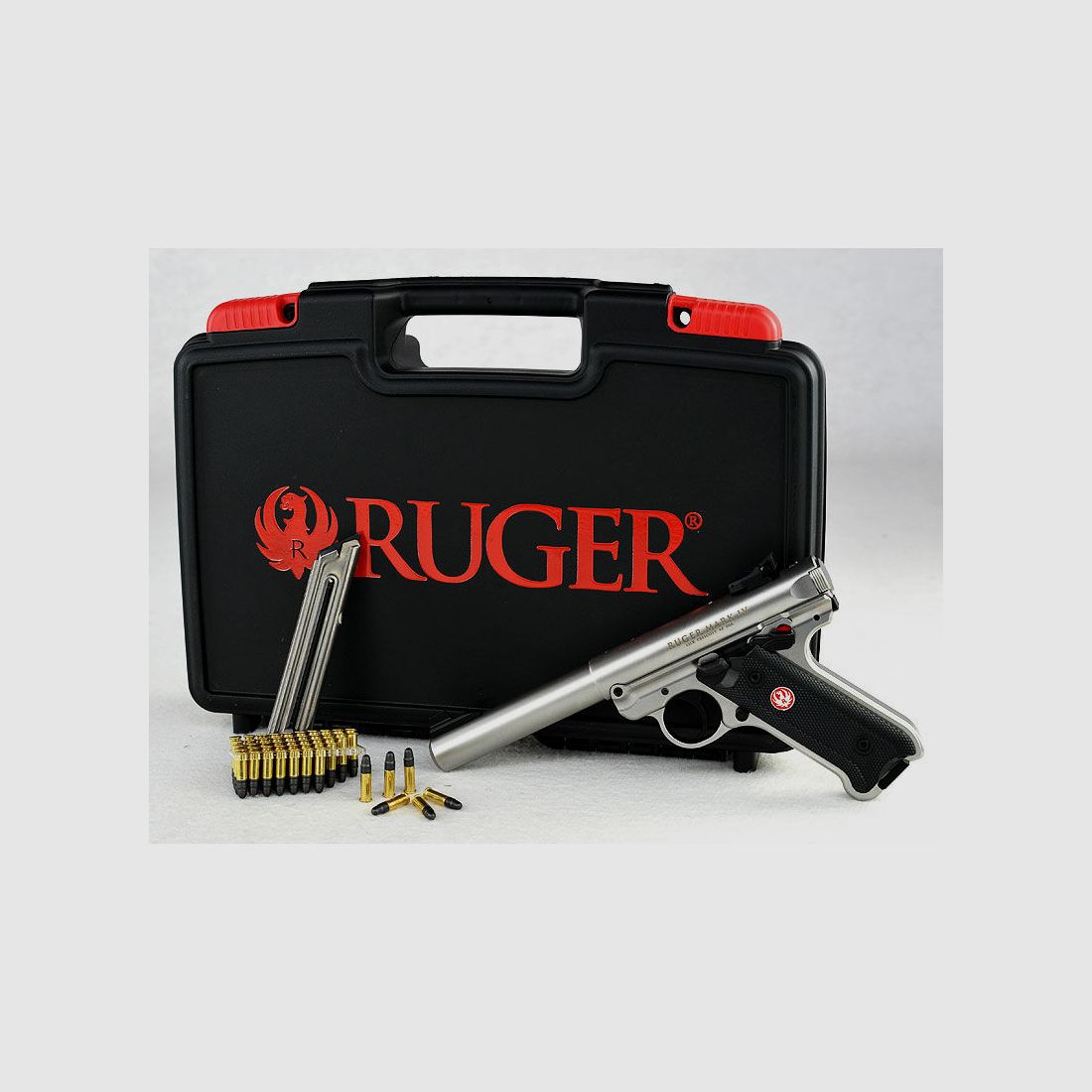 RUGER	 Mark IV Target Stainless 5,5 Zoll