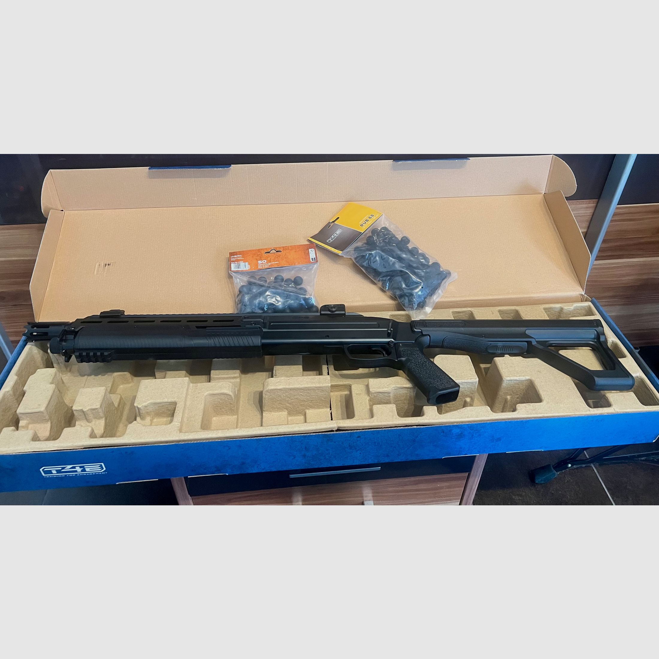 Modell TX 68, Kaliber .68  CO2 Gewehr zur Heimverteidigung, Bild 1 von 4