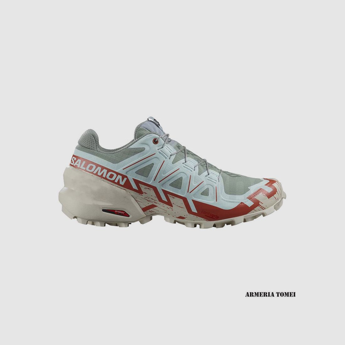 SALOMON – DAMES – SPEEDCROSS 6 W Lily Pad / Rainy Day / Bleached Aqua, afbeelding 1 van 7