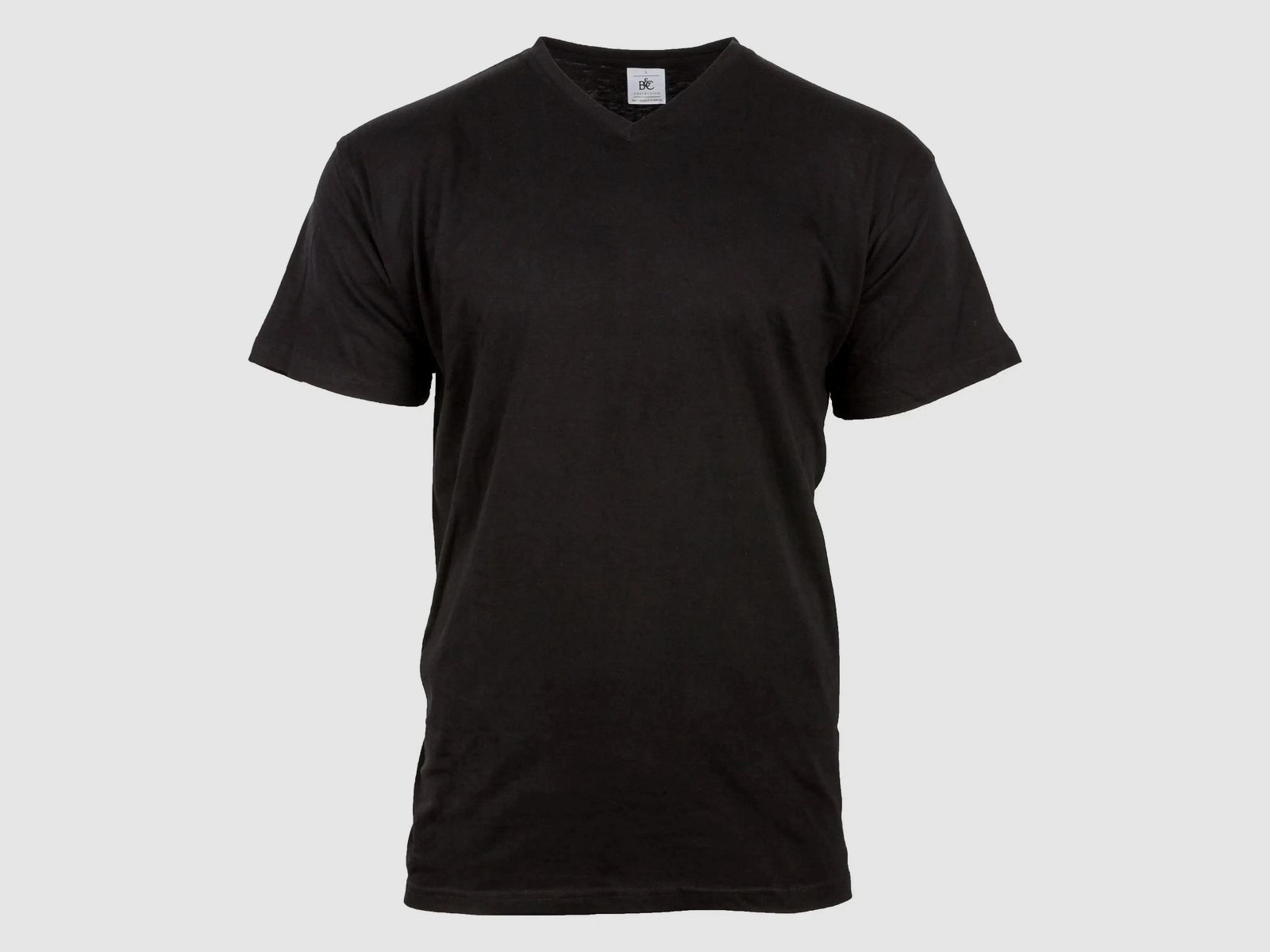 B&C B&C Base Layer Shirt V-Neck - S Herren