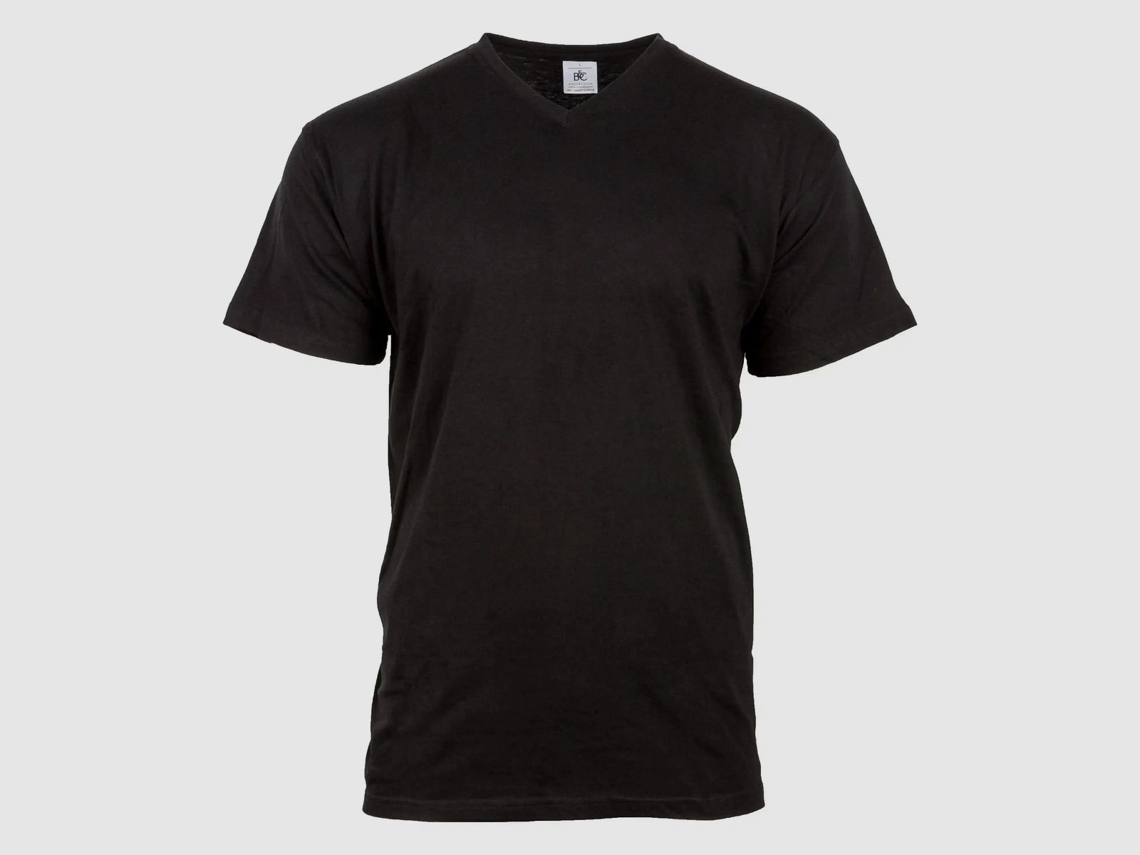 B&C Base Layer Shirt V-Neck - S Hommes