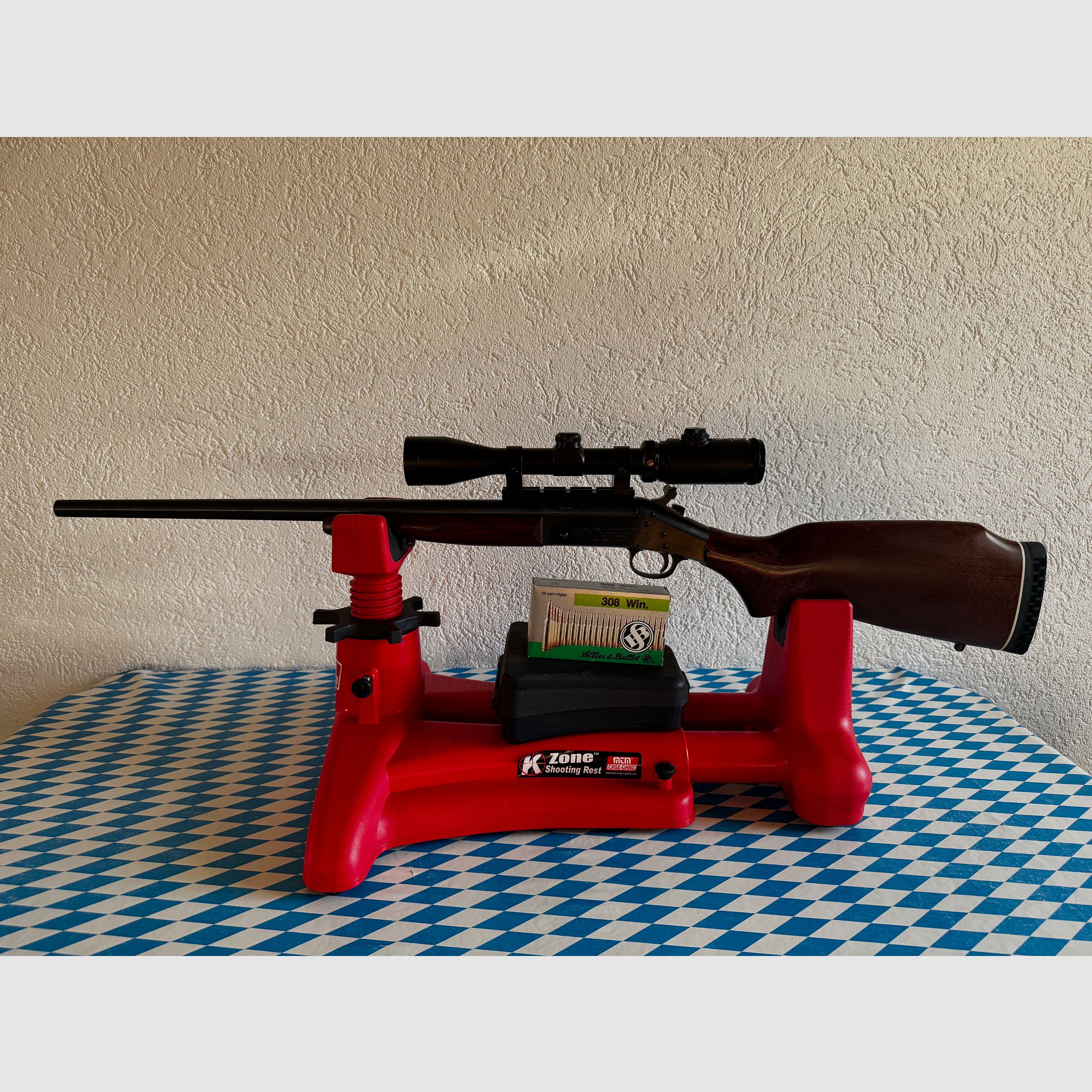 Harrington & Richardson SB2 Handi Rifle / Hahn-Kipplaufbüchse 22" in 308win