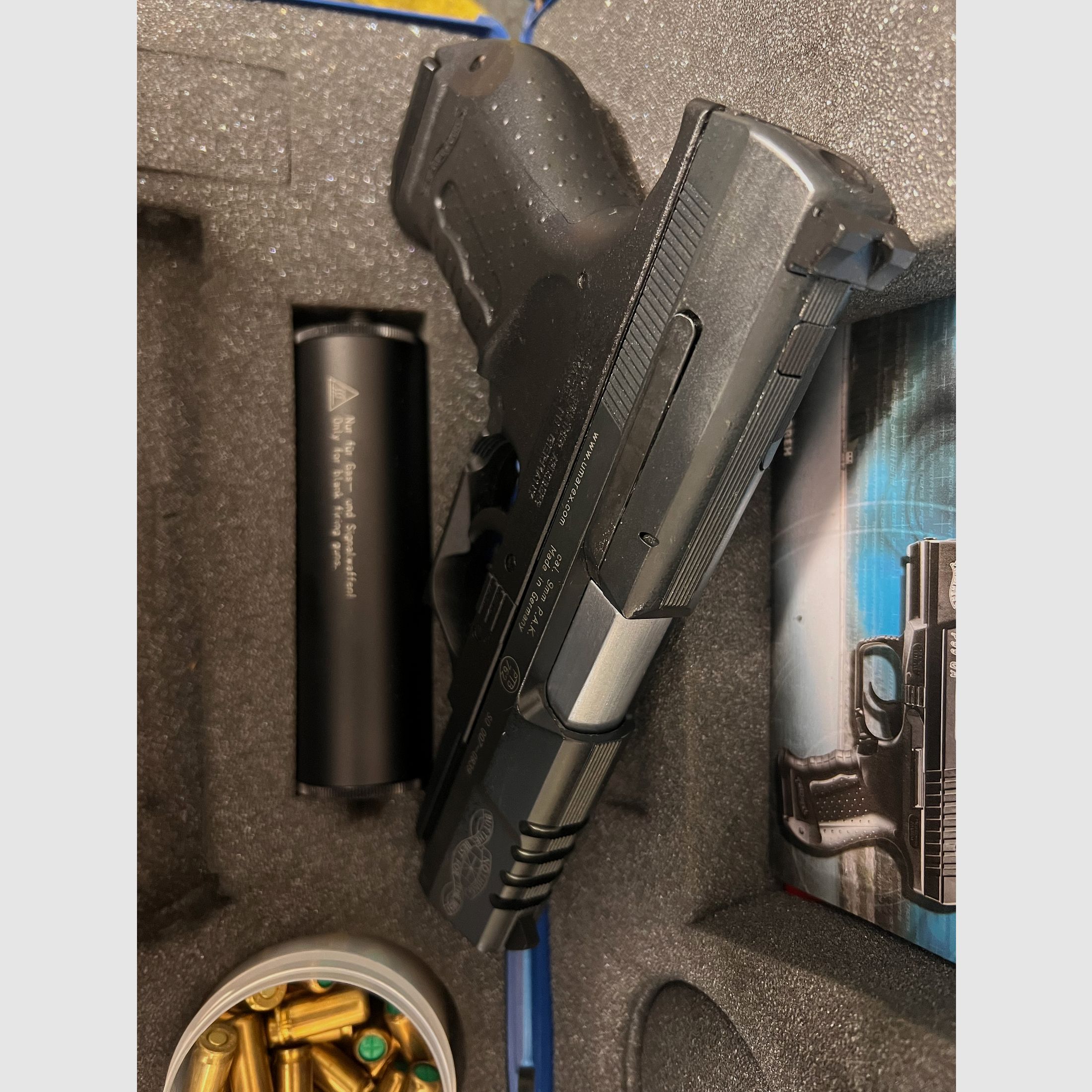 P99 PAK sonder Modell 1von1000 Schalldämpfer 