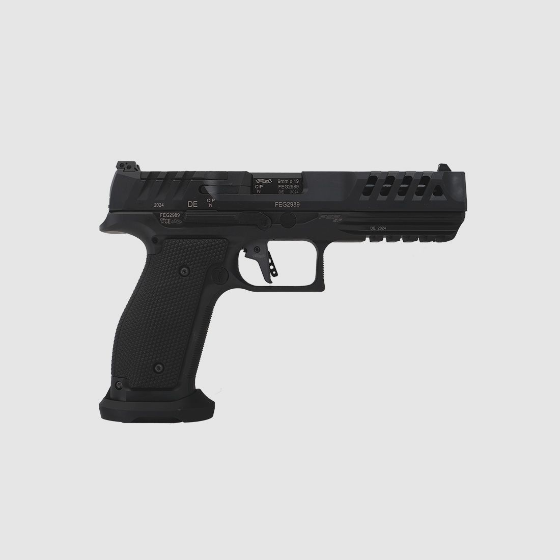 Carl-Walther PDP Steel Frame Match FS 9mmLuger Pistole