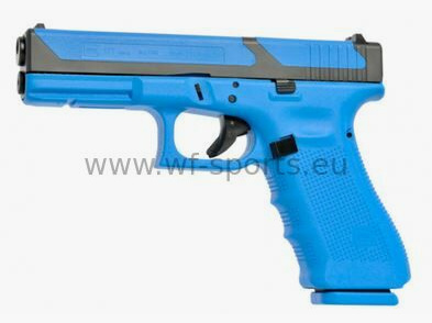 Glock Halb Sl Pist Glock 17T 9mm FX blau