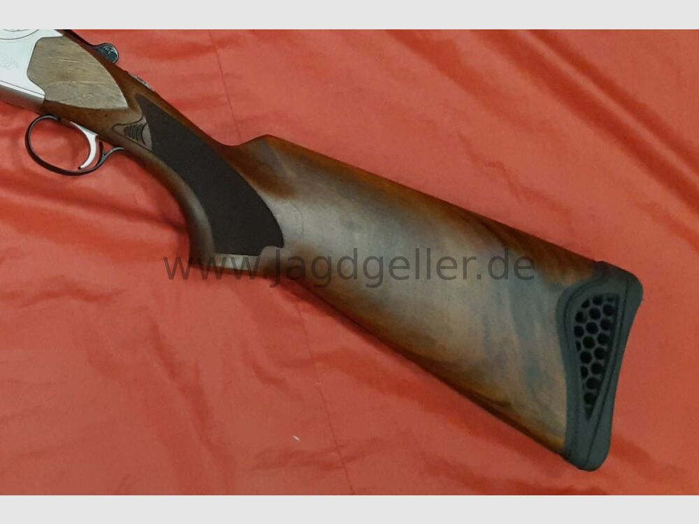 Bockdoppelflinte Hubertus Bayard Luxe 12/76 Wechselchokes 12/76