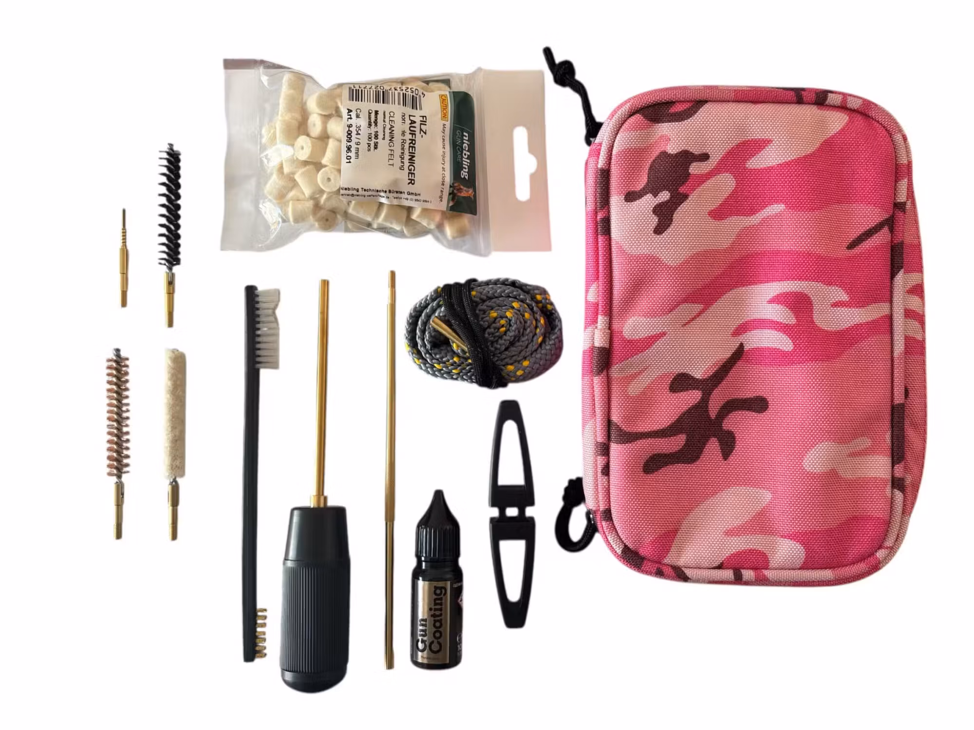 Fluna Field Care Set Pink 9mm (Reinigungs-Komplettset), Bild 2 von 4