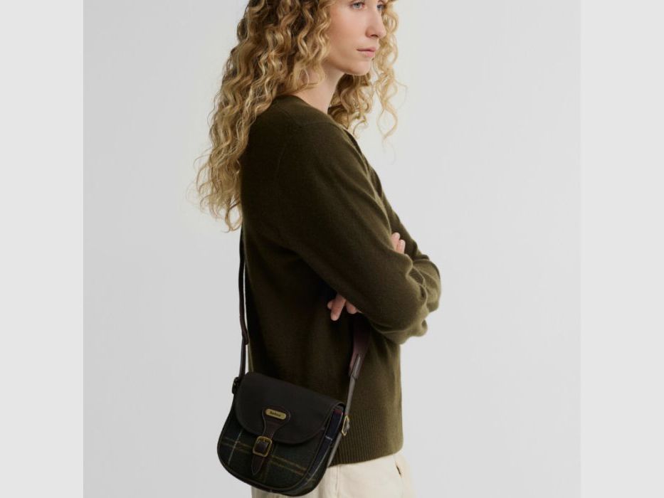 Barbour D-Umhängetasche Whitley Tartan Mini mit Schnalle | classic tartan, Bild 5 von 8