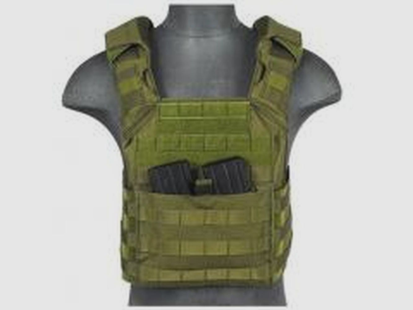 Plattenträger Gilet Lancer Tactical 69T4 1000D - Grün - Hohe Widerstandsfähigkeit - Optimale Schutz- und Modularität, Bild 4 von 5