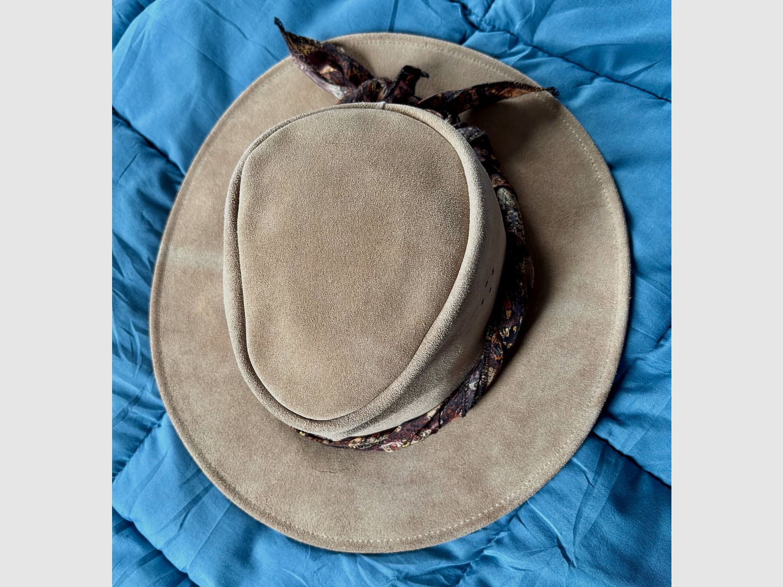 SAFARI Hut aus echt Leder mit dem typischen Safari Hutband !       Made in Australia , Bild 10 von 10