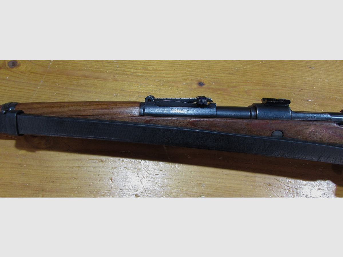 Mauser Yugo 98 herhalingsgeweer, kaliber 8x60S in zeer goede staat 1944, afbeelding 7 van 9