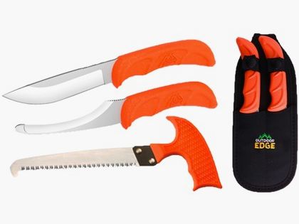 Zerwirk set Outdoor Edge - knife, gutting knife, saw