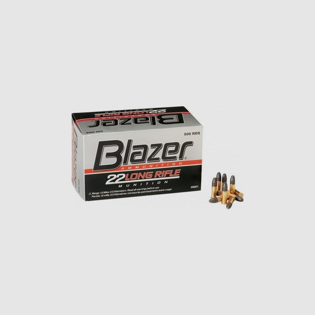 BLAZER KK-Munition .22lr BLAZER HV 500 Stk   2,6g/40grs