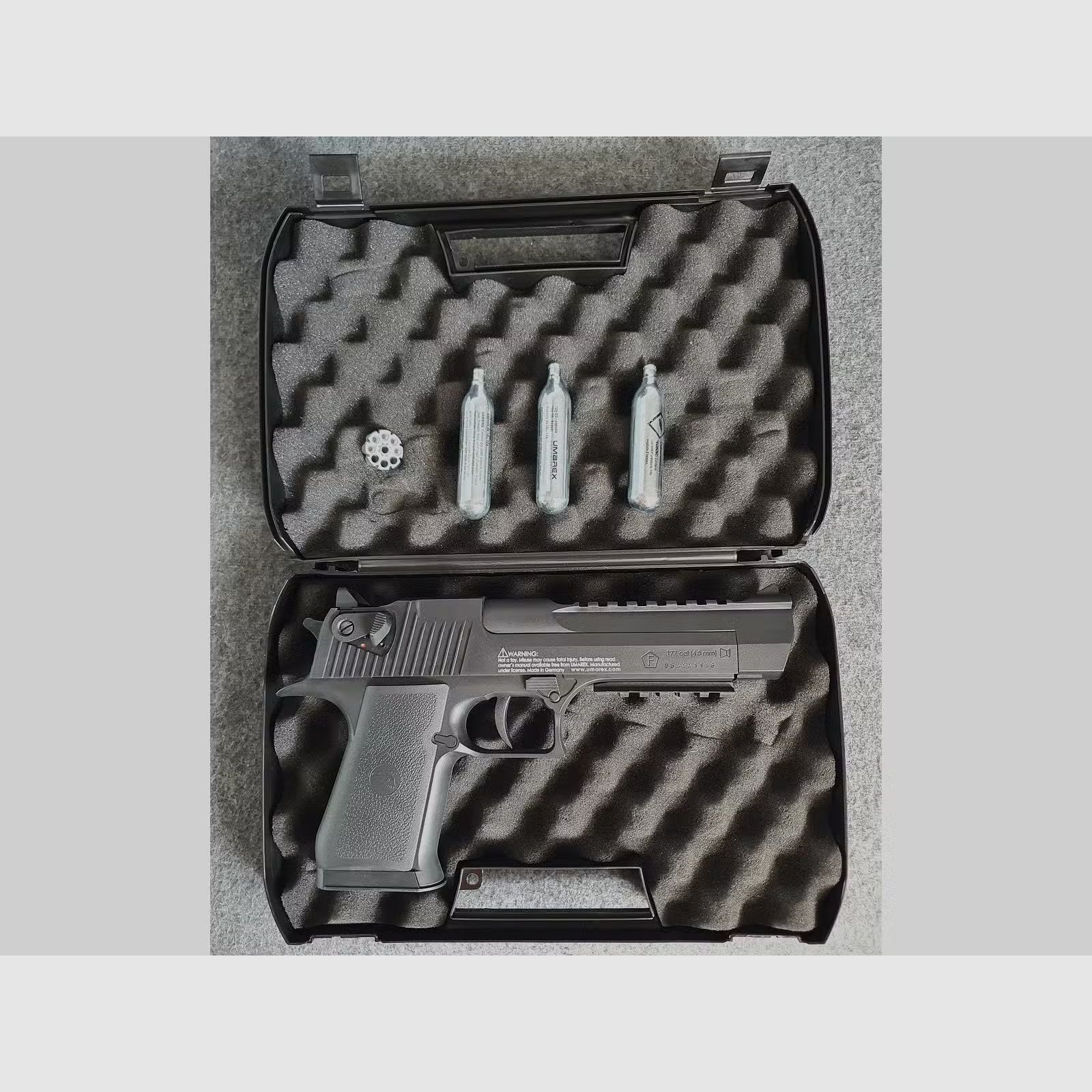 Desert Eagle Umarex Co2 RARITÄT 4.5 mm Diabolo Trommelmagazin