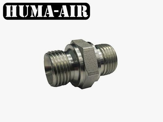 Huma-Air Adaptor 1/8" BSP male to 1/8" BSP male